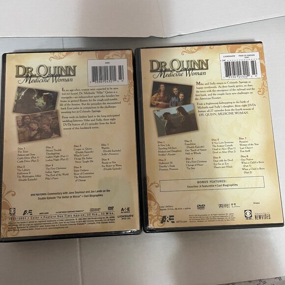 Lot of New Sealed DVD's Dr. Quinn Medicine Woman Seasons 3 (Three) & 4 (four) - Picture 6 of 16